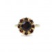 Ringmit Granat Garnet 333 8 kt. Gold antik um 1900 Gr. 53 Sammlerstück
