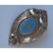 Emaillebrosche Brosche mit Email Brooch Jugendstil antik Damen Sammlerstück