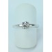 Ring mit Brillantsolitär 0,85 ct. in 18 Kt 750 Gold Grösse 53 IGI Expertise 