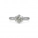 Ring mit Brillantsolitär 1,48 ct. in 18 Kt. 750 Gold DPL + IHK Zertifikat Gr. 54