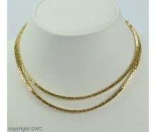 Königs Kette im Königsdesign 14 Kt 585 Gold Hals ketten 85 cm 