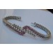 Armband mit Brillanten Diamanten Rubine 18 Kt 750 Gold 18 cm top