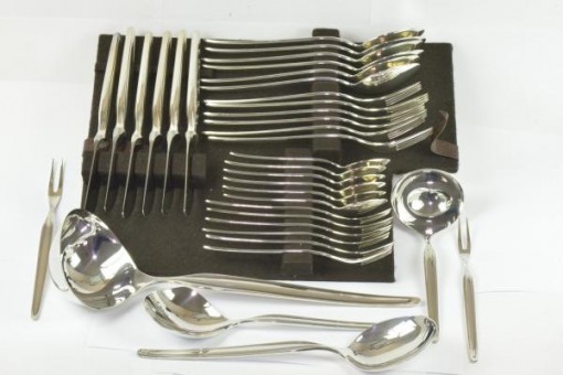 Besteck set Besteckkoffer WMF 800 er Silber für 6 Personen 36 Teile neuwertig 