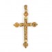Anhänger Kreuz filigrane Arbeit in 8 Kt. 333 Gold antik Sammlerstück