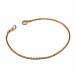 Taschenuhrkette Ankerkette pocket watch chain in 14 Kt 585 er Gold 27 cm