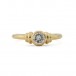 Ring mit Brillantsolitär 0,40 ct. in 18 Kt. 750 Gelbgold Gr. 52