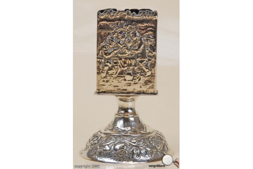 Z&uuml;ndhozhalter Streichh&ouml;lzer Z&uuml;ndh&ouml;lzer in 800 er Silber box Schachtel
