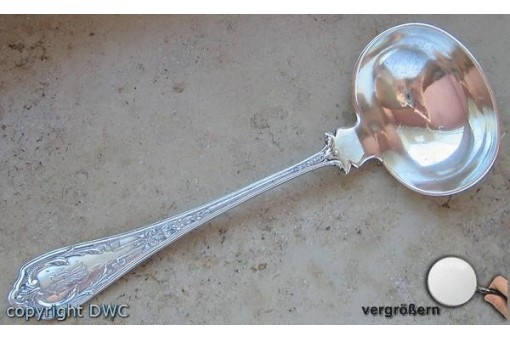 So&szlig;enl&ouml;ffel Silberl&ouml;ffel in 800 er Silber L&ouml;ffel Kelle Antiker Vorleger Sch&ouml;pfer