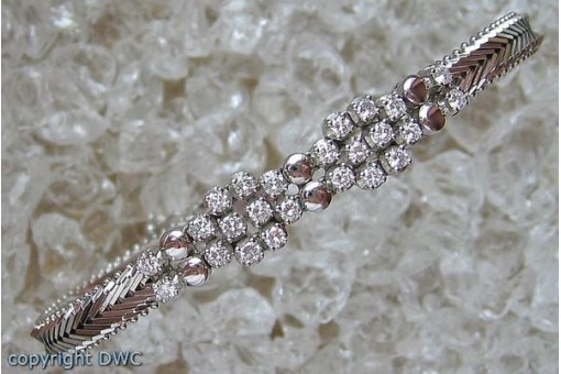 Armband Armb&auml;nder in 18 kt. 750 Gold mit Brillant Brillanten Diamanten 