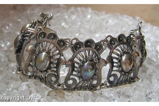 Armband Trachtenarmband in 835 Silber silver bracelett antik 18,5 cm