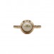 Ring mit Perle Perl Pearl in 750 18kt Gold Damen Gr. 54