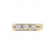 Ring Brillantring mit Brillanten 0,60ct in 750 18 kt Gold Massiv Gr. 56