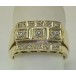 Ring mit Brillanten Diamanten Brillant in aus 14 Kt 585 er Gold 55 