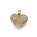 Anhänger Herz mit Brillanten Diamanten CADA in 18 Kt. 750 Gelbgold