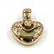 Anhänger Clip mit 13 Brillanten Diamanten 0,16 ct in 14 Kt. 585 Gold