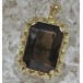 Anhänger mit Rauchtopas in 14 Kt. 585 Gold Anhaenger Topas Topase 