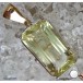 Anhänger mit Zitrin Zitrine Citrin Citrine  Gold 750 er 18 Kt Edles