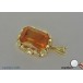 Anhänger mit Zitrin Citrin Citrine Antik Zitrine in aus Gold 585 er Fein