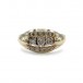 Ring  mit Brillanten Diamanten 0,50 ct. in 14 Kt 585 Gold 58