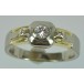 Ring mit Diamanten Brillanten in aus 18 Kt 750 er Gold Ringe 56 Edles