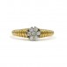 Ring CHRIST mit 7 Diamanten Brillanten 0,20 ct. in 18 Kt. 750 Gold 54 top!