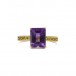 Ring mit Amethyst NASYA in 18 Kt. 750 Gelbgold Gr. 57