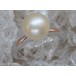 Ring mit Perle Perlen aus in 18 Kt 750 er Weiss Gold Finger 64 top