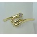 Ring mit Brillanten Diamanten  in aus 14 Kt 585 er Gold Grösse 55 top!