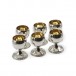 6 Cognacschwenker Silberbecher Kelch in 925 Sterling Silber silver cup Xeipos