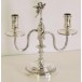 Kerzenleuchter Kandelaber Kerzenständer 800 Silber 2- flammig candlesticks antik