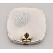 Puderdose TIFFANY & CO. 925 Silber & Gold mit Safiren compact box.