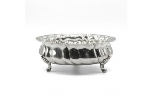 Anbietschale Silberschale auf 3 F&uuml;&szlig;en in 830 Silber silver bowl