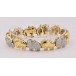 Armband mit Elefanten 330 Brillanten ca. 5,0 ct in 18 Kt. 750 Gold bracelet