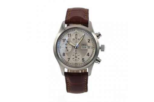 Herrenarmbanduhr IWC Der Fliegerchronograph Automatic Stahl IW370623