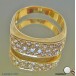 Ring mit Brillanten Diamant Diamanten Diamantring in 14 585 er Gold 57