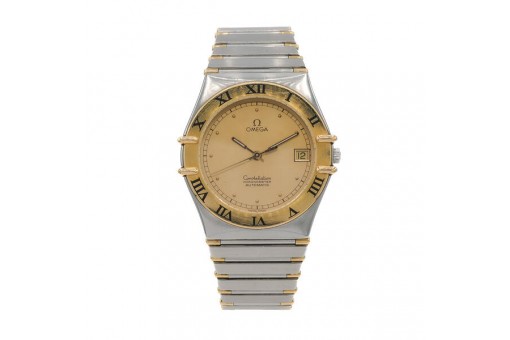 HAU OMEGA Constellation Chronometer Automatic Stahl Gold Sammlerst&uuml;ck