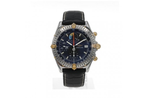 Breitling Chronomat Yachting Regatta Ref. B13048 um 1990 black dial Sammlerst&uuml;ck