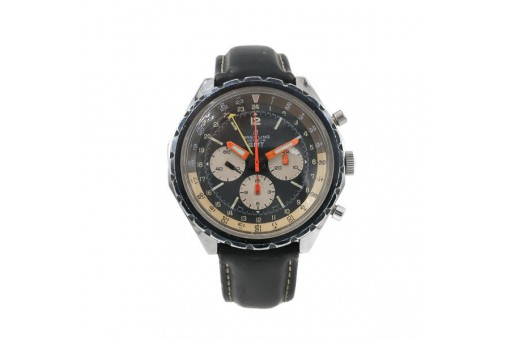 BREITLING Navitimer GMT 812 "Spiegelei" Chronograph Cal 724 um 1968 Sammlerst&uuml;ck