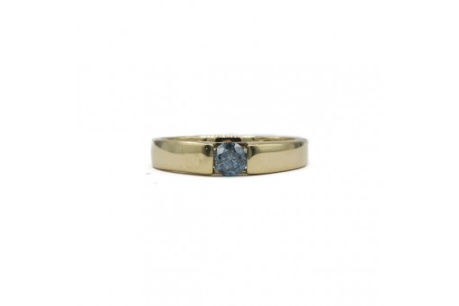 Ring Harry Ivens mit Brillant 0,25 ct. in 375er 9kt Gold Damen Finger Gr. 50