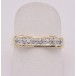 Ring mit Brillanten Diamanten 0,22 ct. in 8 Kt. 333 Gold Grösse 56 top!
