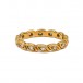 Ring mit Brillanten 0,20 ct Memoryring in 750 18 kt Gelbgold 