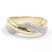 Ring mit Diamanten Brillanten aus in 14 Kt 585 er Gold 58 Ringe Edel