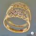 Ring mit Brillant Diamanten in aus 14 Kt. 585 er Gold Brillanten Brilliant 60 