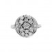 Ring mit Brillanten Diamanten in aus 585 er 14 kt Gold Grösse 53 Ringe 