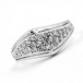 Ring mit Diamanten diamonds 0,50 ct in 14 Kt 585 er Gold 51 Fein