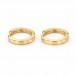 Creolen 750 / 18 Karat Gelbgold - Ohrringe - 12,5 mm - Neu - Massiv