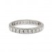 Ring Memoryring mit 26 Brillanten 1,0 ct. in 14 Kt. 585 Weißgold Gr. 54