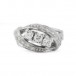 Ring mit Brillant Brilliant Diamant in aus 14 Kt 585 er Gold Grösse 51 RAR!