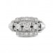 Ring mit Brillant Diamant in aus 750 er 18 Kt. Gold Grösse 50 Ringe Edles