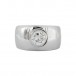 Ring Solitär mit Diamanten Brillanten in  18 750 er weiss Gold Grösse 57 Ringe 